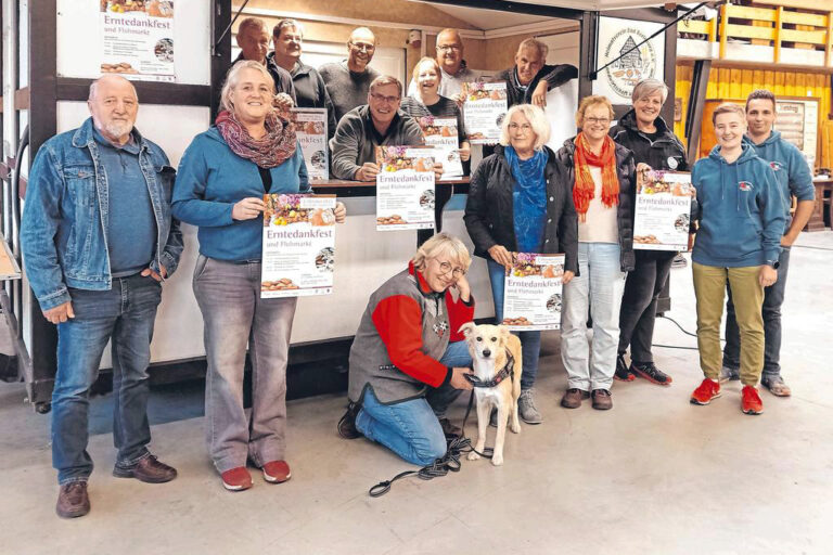 Die Veranstalter-Gemeinschaft freut sich auf den 2. Oktober, wenn rund ums Museum das Erntedankfest stattfindet. (Foto: Heimatverein 'Landwirtschaft und Brauchtum' Bad Berleburg)